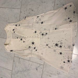 ALC silk star sleeveless top
